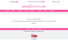 Tablet Screenshot of perfume-worldwide.com