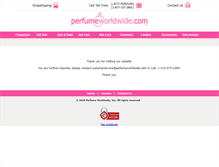 Tablet Screenshot of dropship.perfume-worldwide.com
